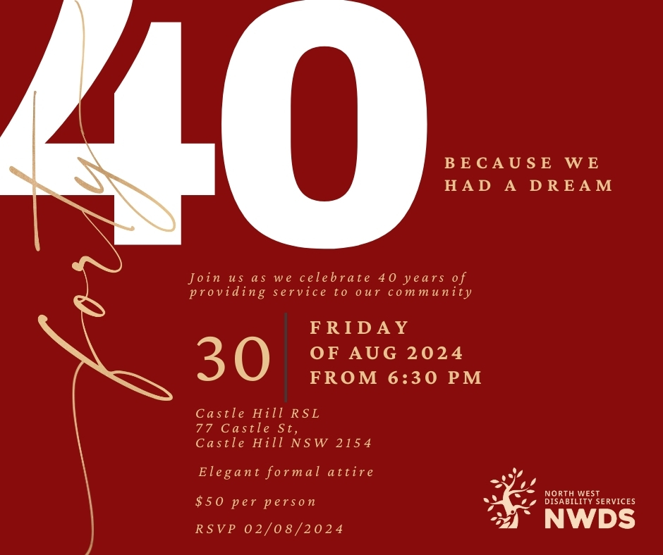 NWDS 40th Anniversary Ball