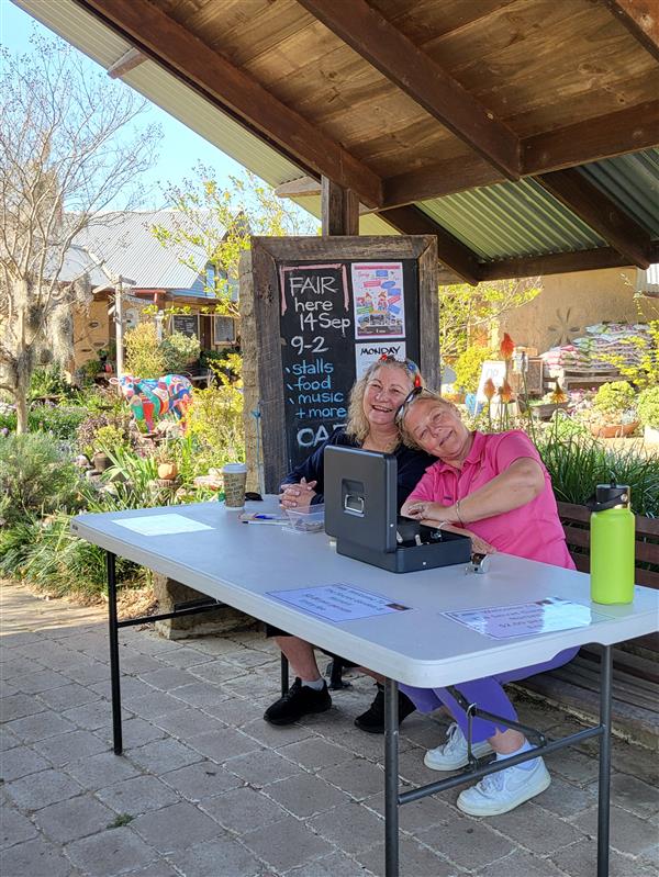 2024 Spring Scarecrow Fair Staff at Entry