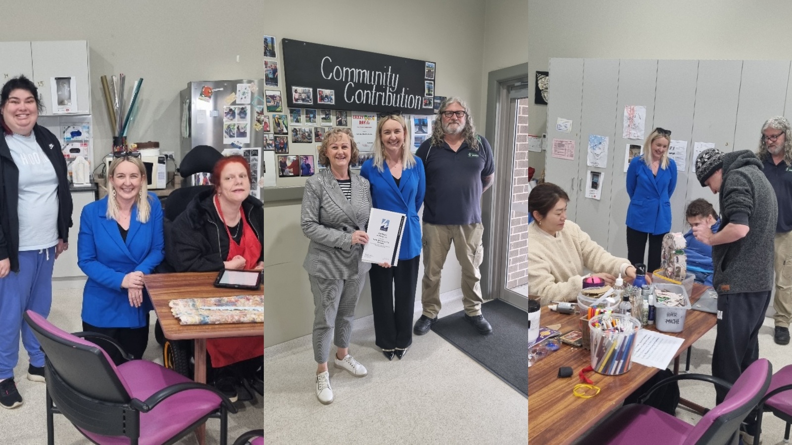 Hawkesbury Mayor Visits Opal Cottage